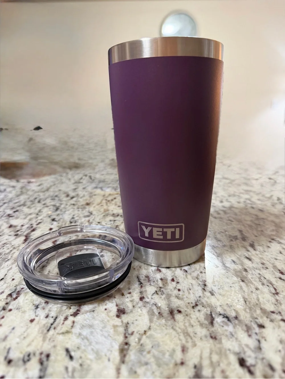 YETI Rambler 20oz Tumbler - Stainless Steel with Magslider lid- Purple
